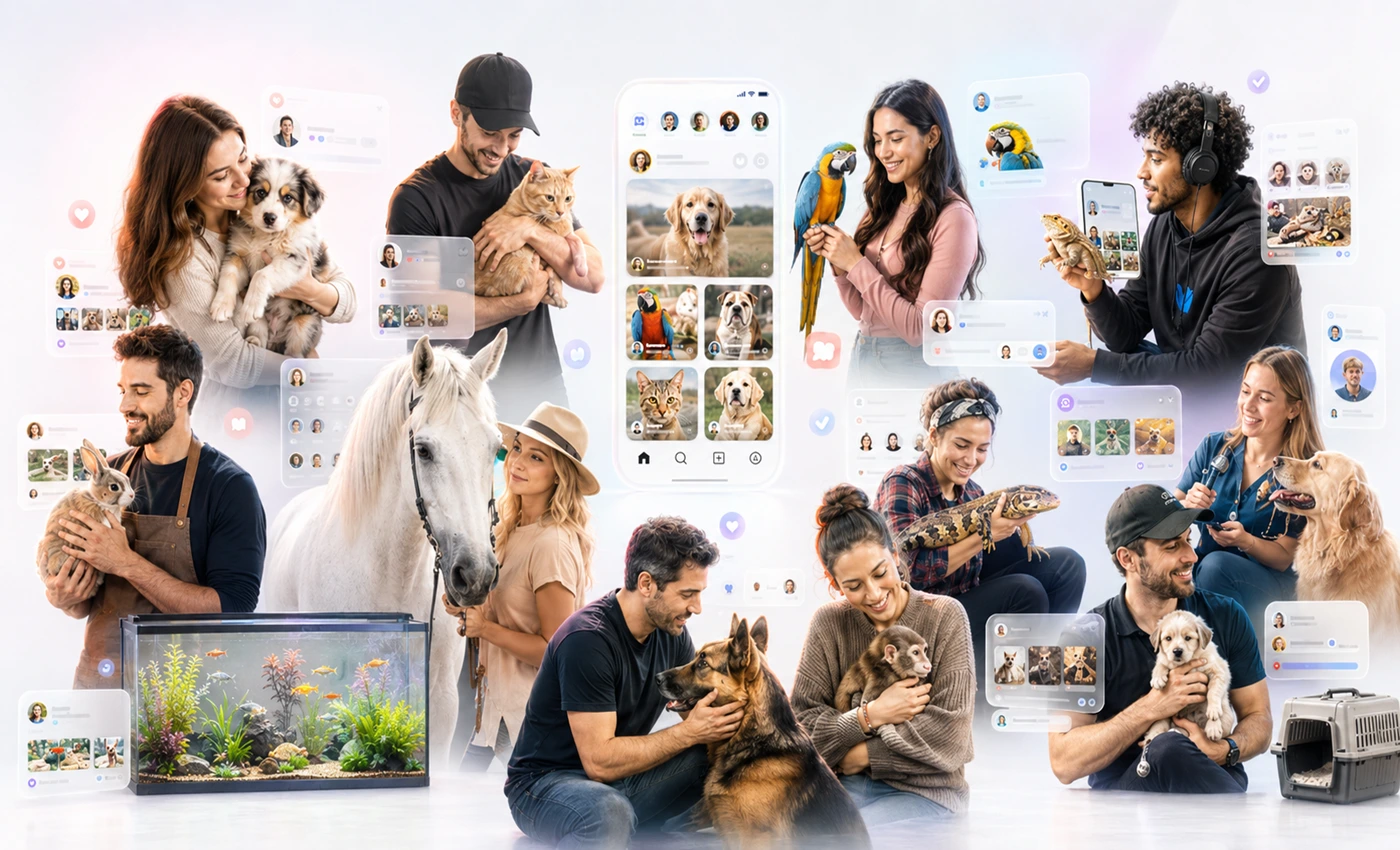 Light theme Bully Room pet community preview